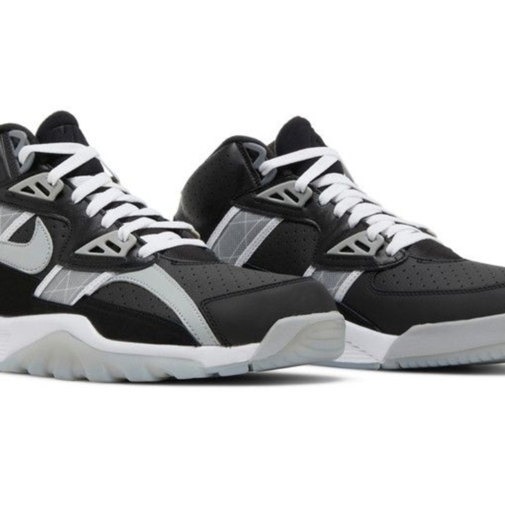 Nike Air Trainer SC High Raiders Size 11.5 Black Smoke Grey DZ4405 001